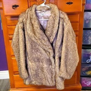 Charlotte Russe Faux Fur Jacket